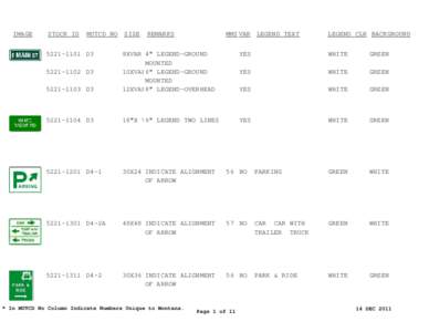 IMAGE  STOCK ID MUTCD NO SIZE