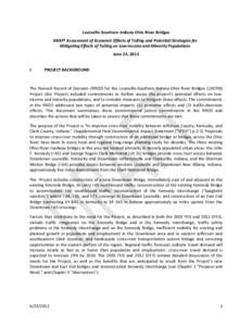 Radio-frequency identification / Land transport / Toll road / Sherman Minton Bridge / Environmental justice / Video tolling / Golden Ears Bridge / Electronic toll collection / Transport / Road transport