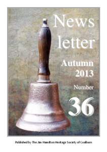 N e ws letter Autumn 2013 Number