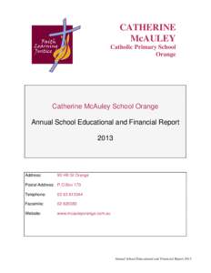 CATHERINE McAULEY Catholic Primary School Orange  Catherine McAuley School Orange