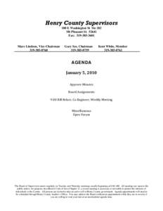 Meetings / Agenda / Parliamentary procedure