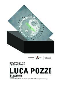 Stampa: Centro Stampa del Comune di Livorno - MarzoSabato 28 MarzoH 18 CARicoMAssimo contiene