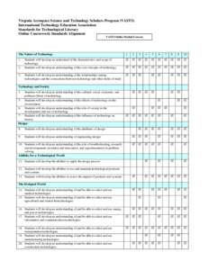 Microsoft Word - VASTS-ITEA Standards.doc