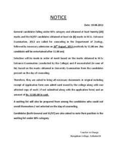 Microsoft Word - Notice_for_40_admission_2013.docx
