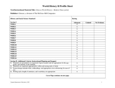 Microsoft Word - Glencoe World History _print_.doc