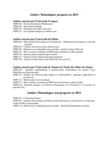 Microsoft Word - Sommaire Ateliers thématiques-2015.doc