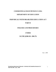Extended School Year / Free Appropriate Public Education / Individuals with Disabilities Education Act / Least Restrictive Environment / Developmental disability / Special education in the United States / Post Secondary Transition For High School Students with Disabilities / Special education / Education / Individualized Education Program