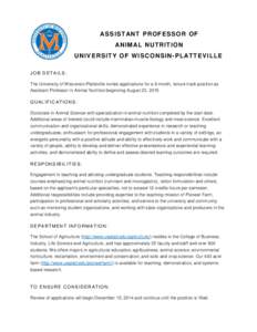 Association of Public and Land-Grant Universities / University of Wisconsin–Platteville / Wisconsin Intercollegiate Athletic Conference / University of Wisconsin–Madison / Platteville /  Wisconsin / University of Wisconsin System / Animal science / Agricultural education / North Central Association of Colleges and Schools / Wisconsin / American Association of State Colleges and Universities