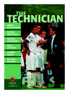 The Technician N°44•EEditorial: The Best of Bobby