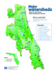 Major  watersheds Nassau •