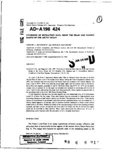 Oceanography / Arctic Ocean / Fram Basin / Fridtjof Nansen / Fram / Abyssal plain / Reflection seismology / Optics / Bathymetry / Physical geography / Geography / Earth