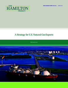 DISCUSSION PAPER[removed] | June[removed]A Strategy for U.S. Natural Gas Exports Michael Levi  MISSION STATEMENT