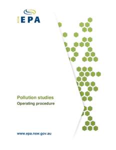 Pollution Studies Operating Procedure