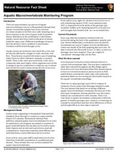 SHEN_NR_091_Aquatic_Macroinvertebrate_Monitoring