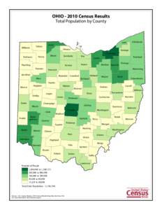 OHIO[removed]Census Results Total Population by County Ashtabula  Lake