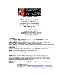 CALIFORNIA SOCIETY OF PRINTMAKERS