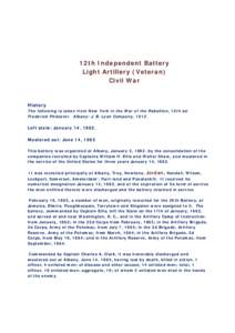 Microsoft Word - 12th Independent Battery