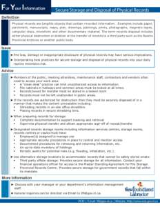 Storage media / Science / Data management / Data security / Content management systems / Data remanence / Data storage device / Microform / File system / Information science / Information / Computer storage