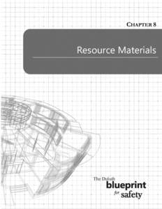 CHAPTER 8  Resource Materials 2| The New Orleans Blueprint for Safety