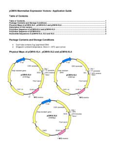 Microsoft Word - OTI Product Manual - pCMV 0206.doc