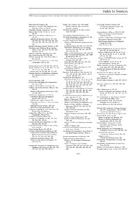 Index to Sources NOTE: Sources are agencies of New York State Government unless marked with an asterisk (*). Adirondack Park Agency, 553 Advocate for Persons with Disabilities, New York State Office of, 553–54