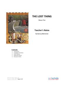 Microsoft Word - lost thing.doc