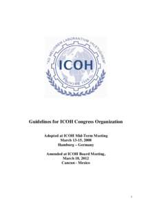 Asbestos / International Commission on Occupational Health / Occupational safety and health / United States Congress / Basic Occupational Health Services / United States House of Representatives