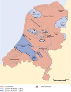Groningen High Vlieland Basin Friesland Platform Te