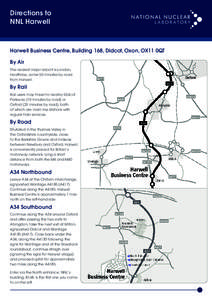 Roads in England / A4130 road / Atomic Energy Research Establishment / Didcot / Wantage / M40 motorway / Oxford / A417 road / Counties of England / Oxfordshire / Geography of England