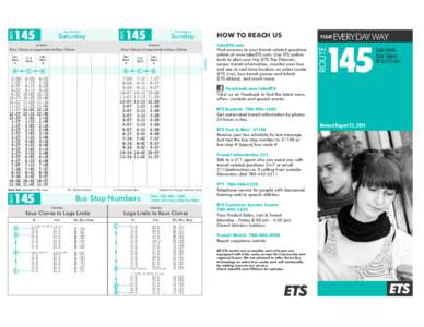 Destinations  Eaux Claires TC