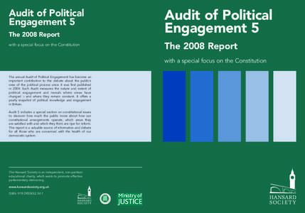 Parliamentary Affairs / Philip Norton /  Baron Norton of Louth / Peter Riddell / Public engagement / Writing / Politics / Language / Hansard Society / Westminster system / Hansard