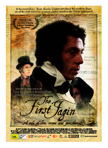 Fagin A5_Layout[removed]:14 PM Page 1  In his novel Oliver Twist, Charles Dickens introduced the world to Fagin, one of the most notorious criminal master-minds in the London underworld.  OFFICIAL