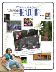 The newsletter of Great Smoky Mountains Institute at Tremont C e l e b40ryears ati n g