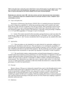 While we have taken steps to ensure the accuracy of this Internet version of the document, it is not the official version. Please refer to the official version in the FR publication, which appears on the Government Print