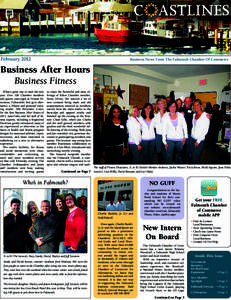 C ASTLINES February 2012 Business News From The Falmouth Chamber Of Commerce  Business After Hours