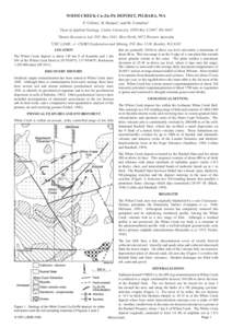 Whim Creek Copper Mine / Gossan / Ore / Chalcopyrite / Whim Creek /  Western Australia / Mineral exploration / Oxide / Yilgarn Craton / Nickel / Economic geology / Geology / Chemistry