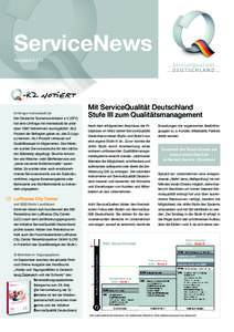 ServiceNews Ausgabe 3 I 12 -RZ Notiert Umfrage meinestadt.de Der Deutsche Tourismusverband e.V. (DTV)