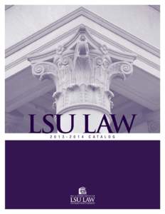 LSU Law Catalog[removed]