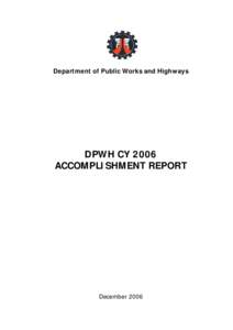 DPWH PROGRAMS AND PROJECTS UNDER 10-POINT AGENDA