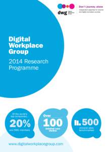 Digital Workplace Group 2014 Research Programme