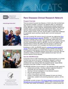 Rare Diseases Clinical Research Network