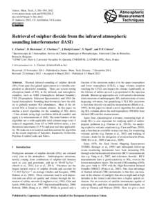 Atmos. Meas. Tech., 5, 581–594, 2012 www.atmos-meas-tech.netdoi:amt © Author(sCC Attribution 3.0 License.  Atmospheric