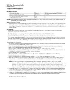 PUC19 / Transformation / Isopropyl β-D-1-thiogalactopyranoside / Agar / Plasmid preparation / Beta-galactosidase / X-gal / PBluescript / Vector / Biology / Molecular biology / Blue white screen