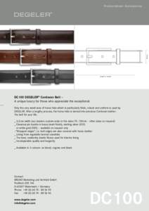 30 mm  Productsheet Accessoires Length on request