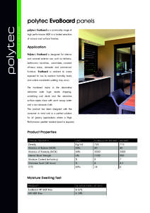 Technical Data Sheet - EvaBoard.indd