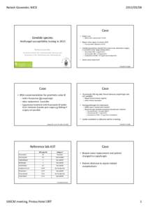 Mycology / Echinocandin / Voriconazole / Candidiasis / Caspofungin / Epsilometer test / Candida parapsilosis / Fungemia / Flucytosine / Antifungals / Biology / Microbiology