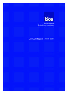 British and Irish Ombudsman Association Annual Report 2010–[removed]–2010