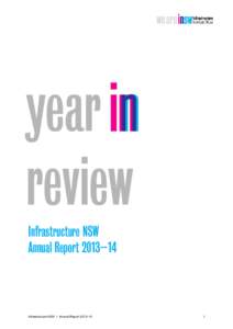 Microsoft Word[removed]Infrastructure NSW Annual Report[removed]v10