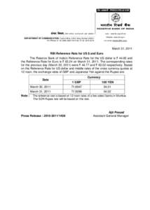 International economics / Foreign exchange market / Macroeconomics / Rupee / Japanese yen / Reserve Bank of India / Exchange rate / Euro / Pound sterling / Currency / Money / Economics