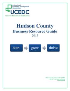 Hudson County Business Resource Guide 2015 start